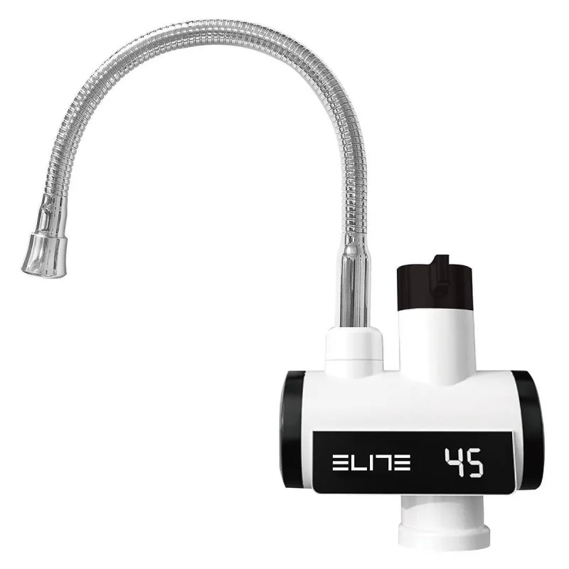 Θερμοσίφωνας Elite EHD-2570, πάγκος, 3300W, περιστροφή 360 μοιρών, έως 120C, ψηφιακή οθόνη, IPX4, ασημί