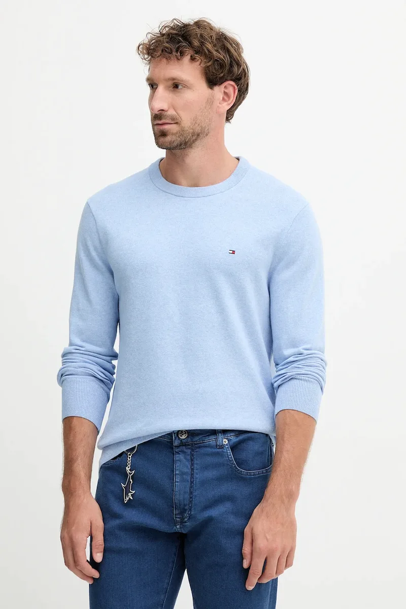 Tommy Hilfiger Πουλόβερ με μείγμα κασμίρ Tommy Hilfiger