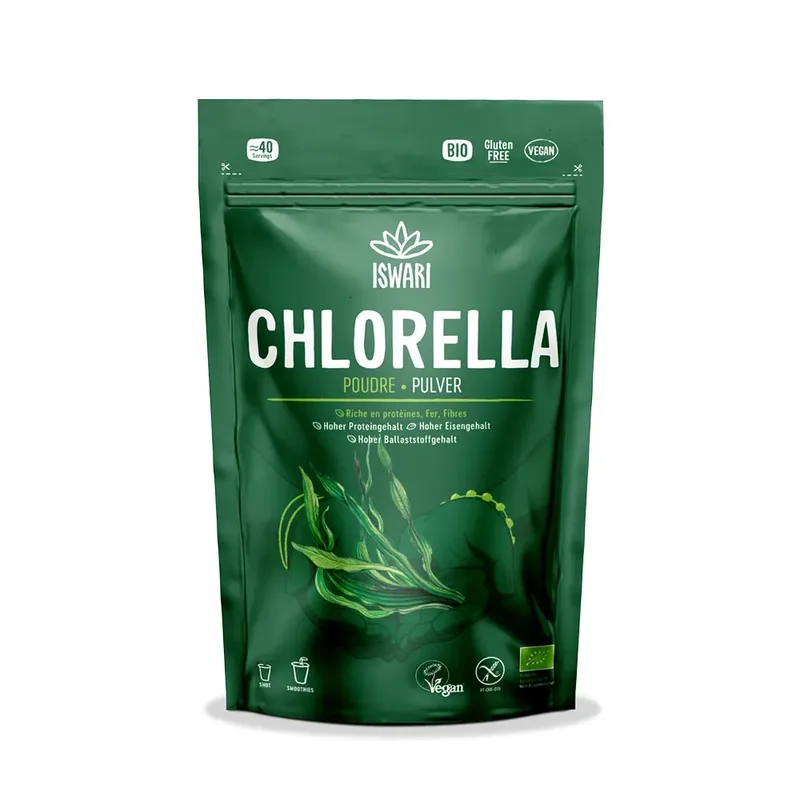 Iswari Pure Superfood Chlorella in Organic Powder 125g