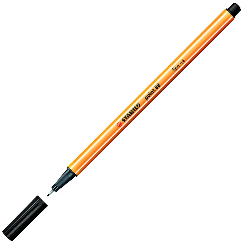 ΜΑΡΚΑΔΟΡΟΣ STABILO POINT 88/46 ΜΑΥΡΟ 0.4mm