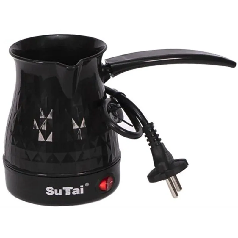 Sutai ST-009 Ηλεκτρικό Μπρίκι 800W με Χωρητικότητα 350ml Μαύρο