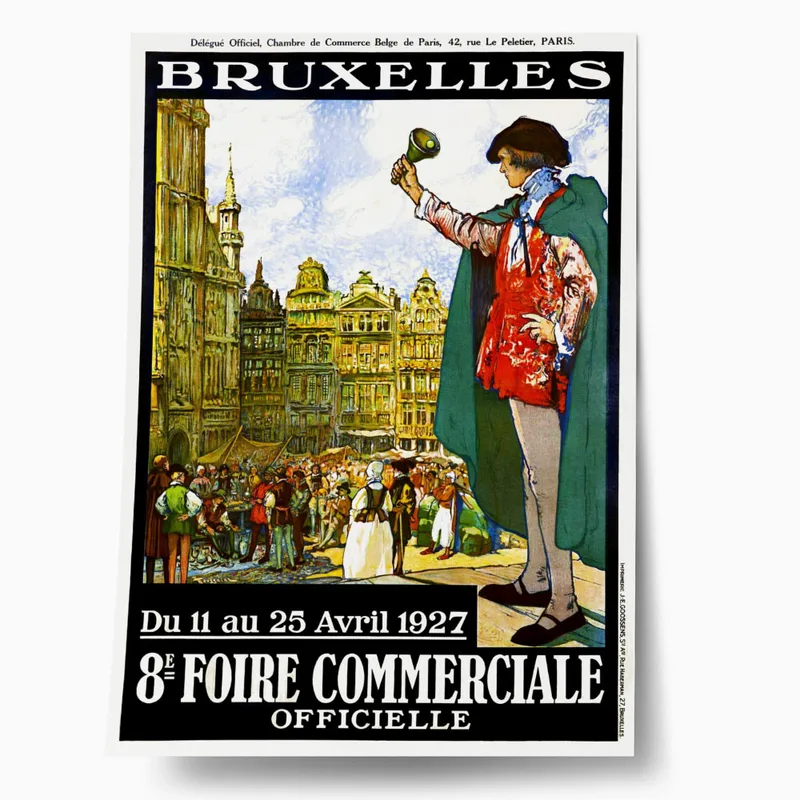 Πόστερ 1927 8TH OFFICIAL COMMERCIAL FAIR