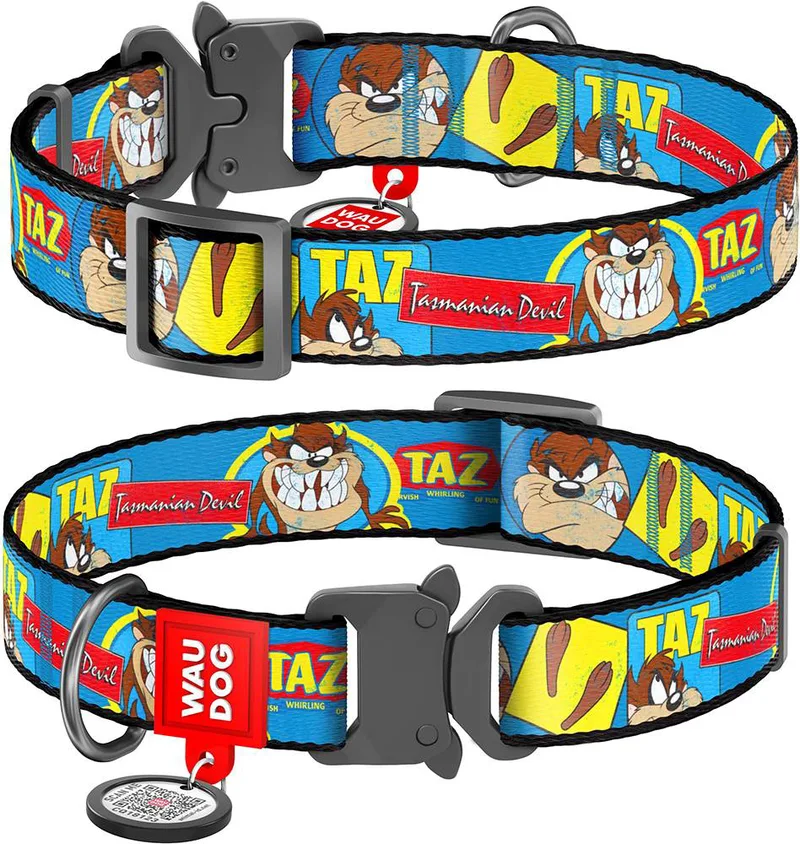 ΠΕΡΙΛΑΙΜΙΟ WAUDOG LOONEY 8 METAL FASTEX (20MM / 24-40CM)