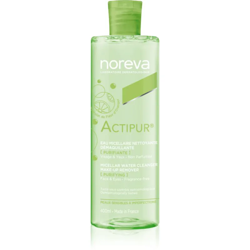 Noreva Actipur Micellar Water Cleanser μικυλλιακό νερό για ντεμακιγιάζ 400 ml