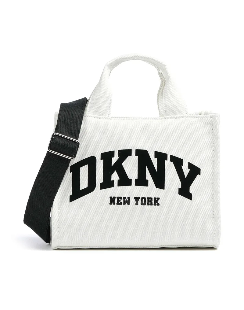DKNY R41AOC80 HADLEE TOTE HANDBAG DKNY R41AOC80-MMW OffWhite