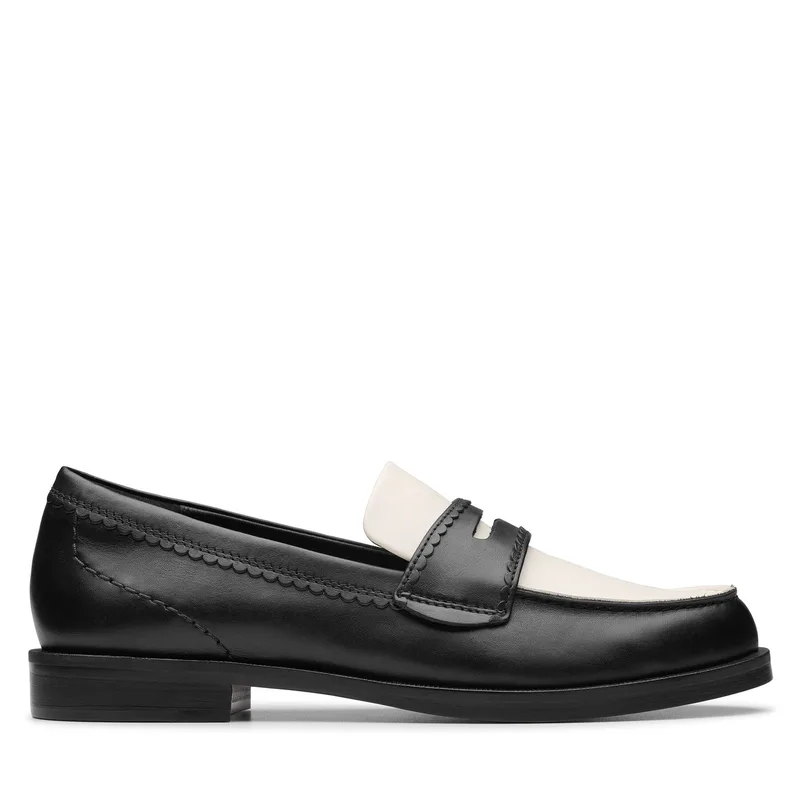 Μοκασίνια Clarks Straven Edge 26181270 Μαύρο