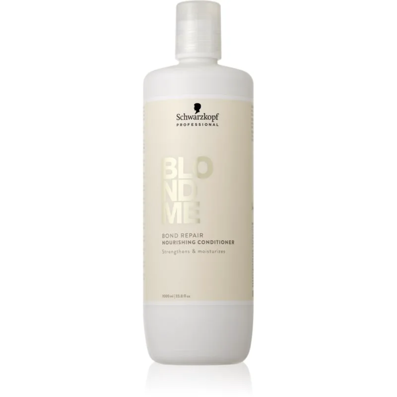 Schwarzkopf Professional Blondme Bond Repair Nourishing Conditioner θρεπτικό κοντίσιονερ για ξανθά μαλλιά 1000 ml