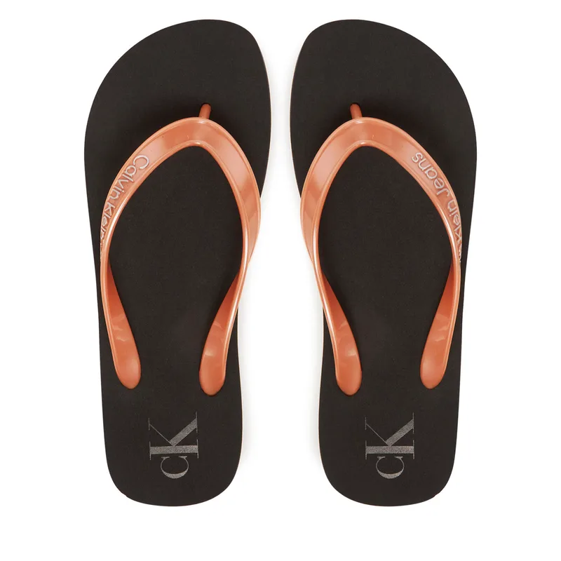 Σαγιονάρες Calvin Klein Jeans Beach Sandal Monologo Tpu YW0YW01719 Χρυσό