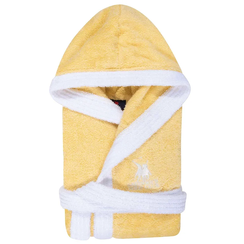 Παιδικό Μπουρνούζι Greenwich Polo Club 8621 Yellow No.10