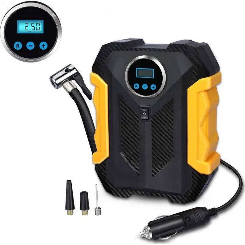 Τρόμπα - Αντλία Αέρα Αυτοκινήτου 12V 150PSI Με Οθόνη Ένδειξης
