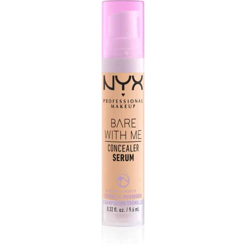 NYX Professional Makeup Bare With Me Concealer Serum ενυδατικός διορθωτής 2 σε 1 απόχρωση 04 Μπεζ 9,6 ml
