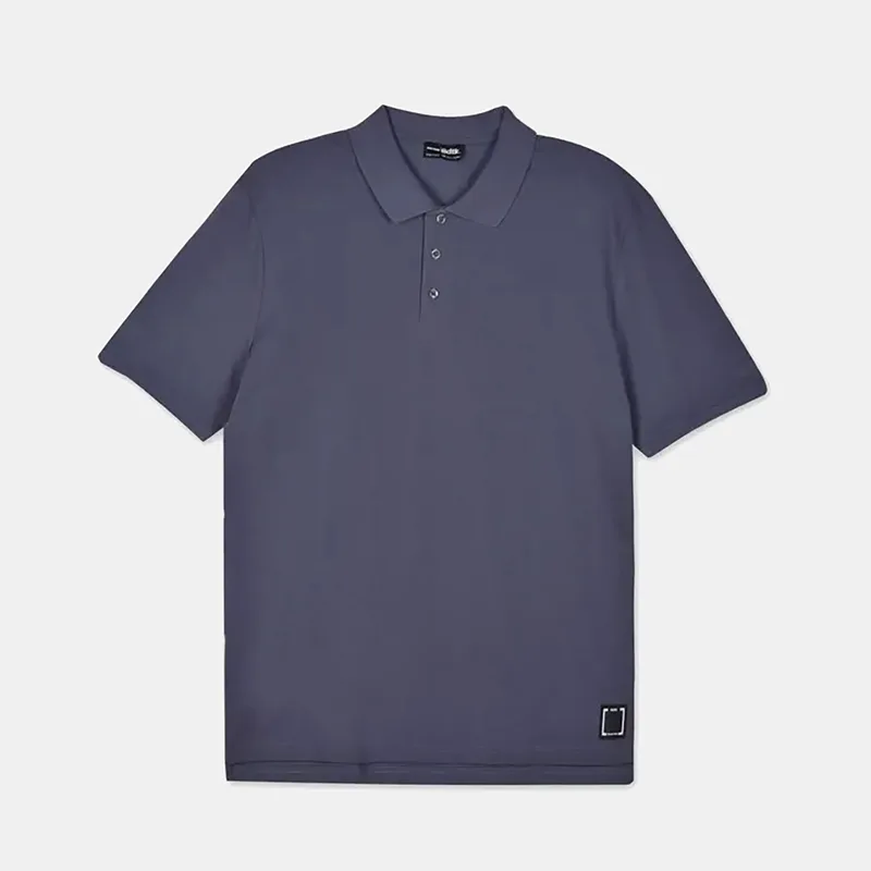 BDTK PIQUE POLO T-SHIRT ΜΠΛΕ