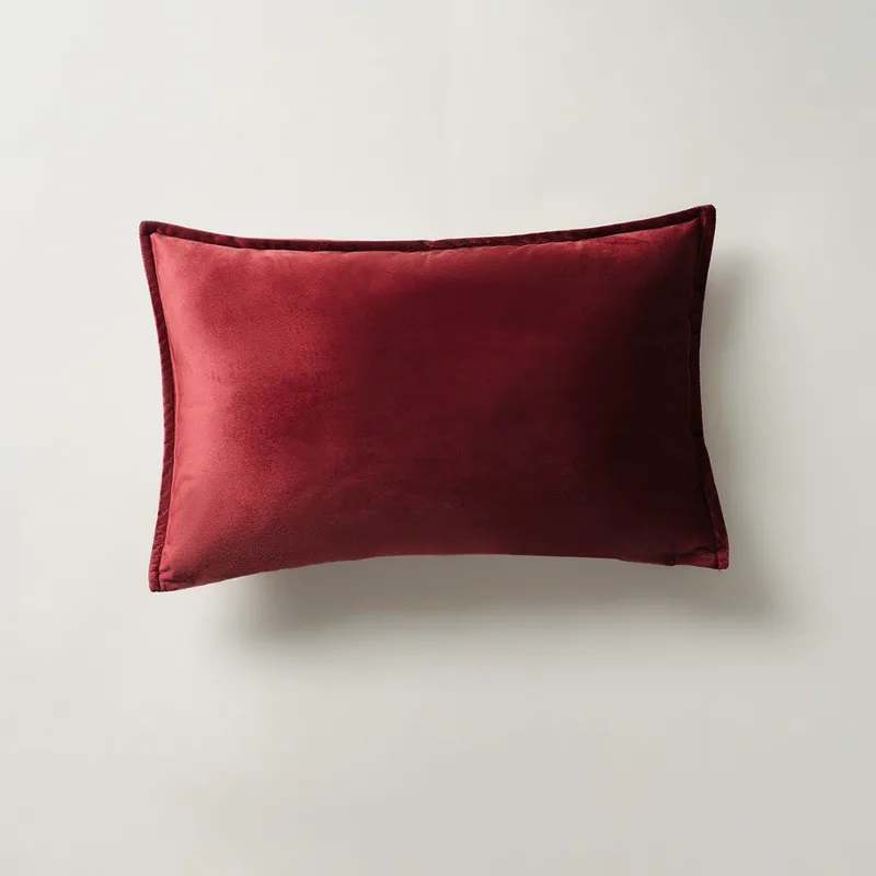 Μαξιλαροθήκη Διακόσμησης Gofis Home Winter Red Velvet 710/02 30x50