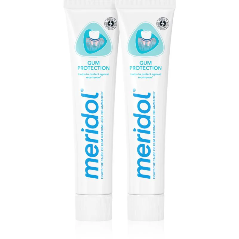 Meridol Gum Protection οδοντόκρεμα υποστήριξη και ανανέωση ερεθισμένων ούλων 2x75 ml