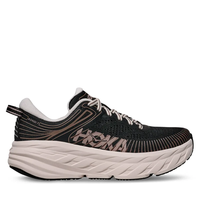 Παπούτσια για Τρέξιμο Hoka Bondi 7 1110519 Μαύρο