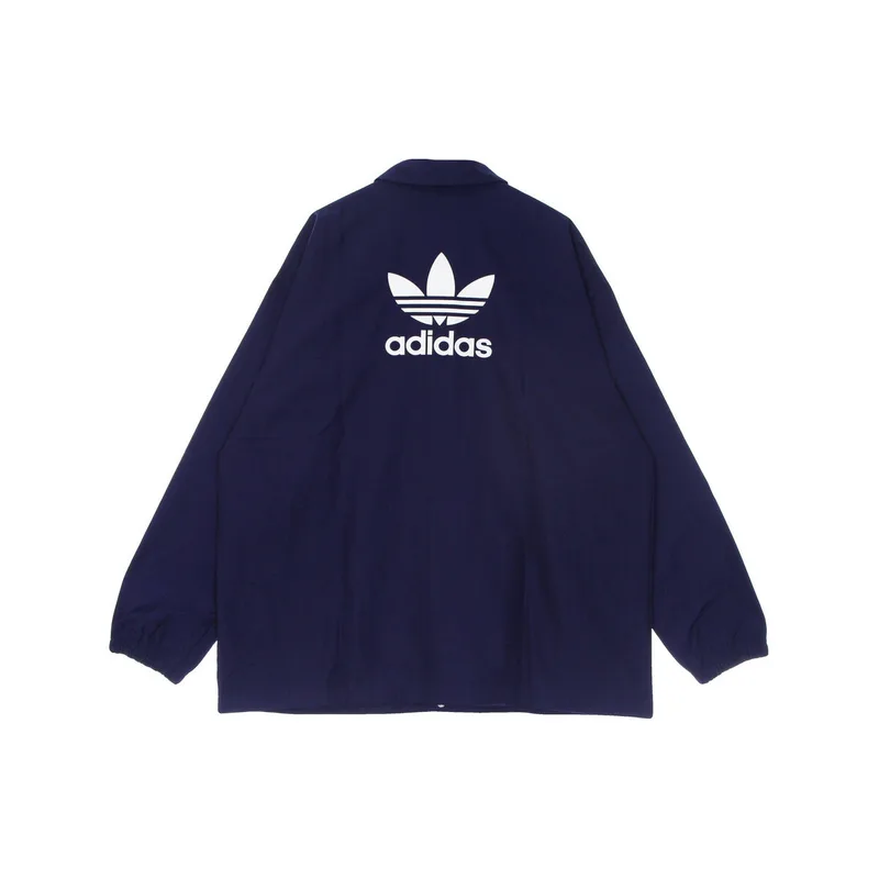Μπουφάν adidas Veste d'entraîneur Coach Jacket bleu