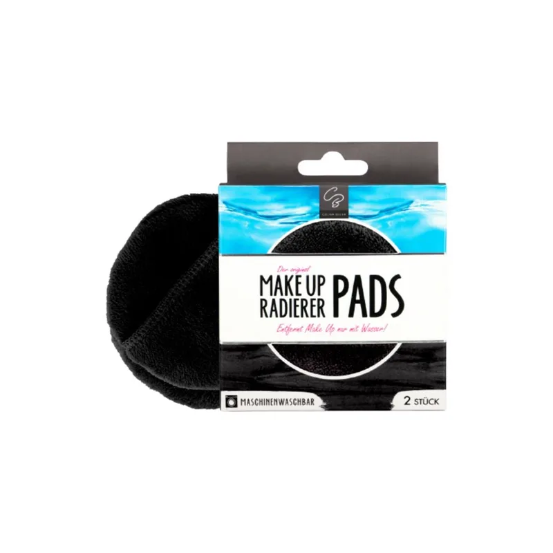 Make up radierer Eco-Edition Cleaning Pads - 2 Pieces, Black