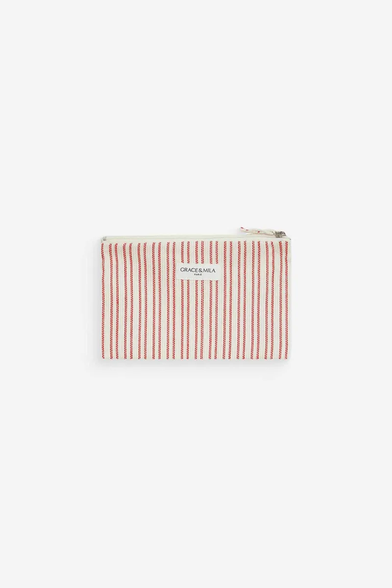 Grace & Mila γυναικείο pouch "Wilene" - WILENE Κόκκινο