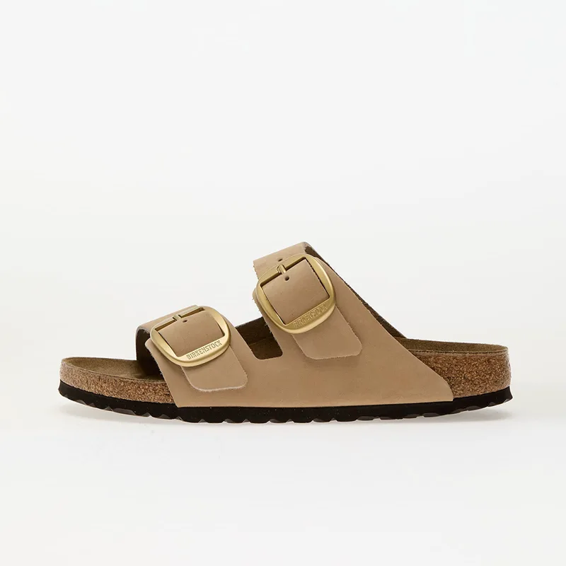 Sneakers Birkenstock Arizona Big Buckle Nubuk Leather Sandcastle EUR 39