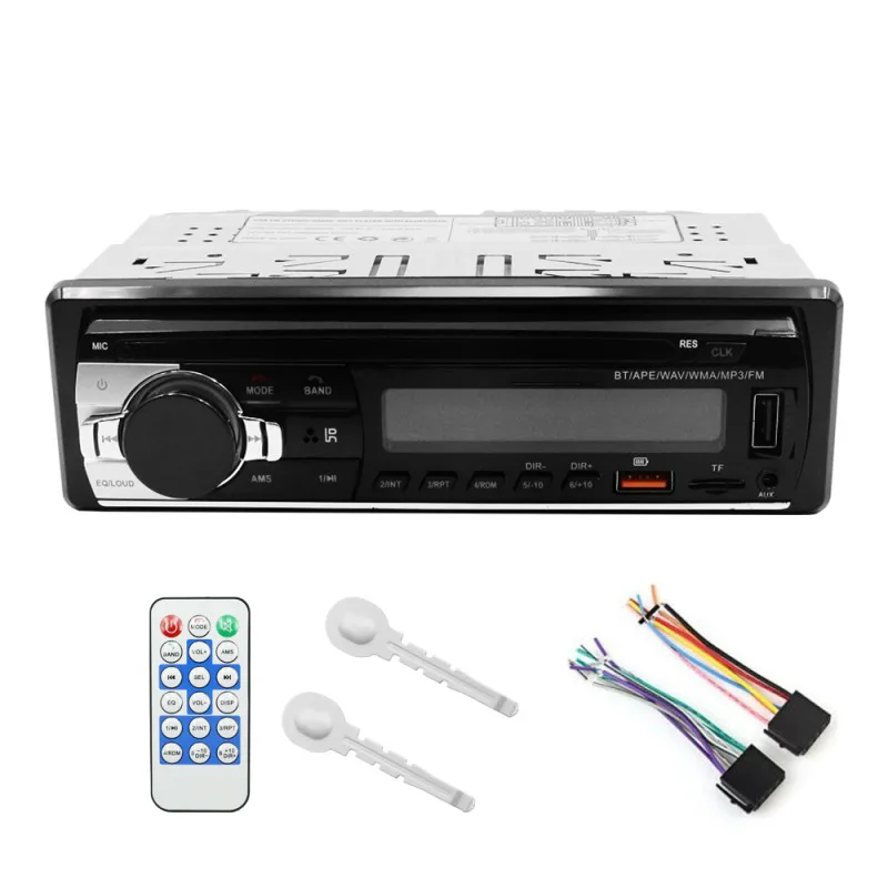 Ηχοσύστημα Αυτοκινήτου 1 DIN Bluetooth με Θύρα Φόρτισης, Οθόνη USB - AUX - SD και Τηλεχειριστήριο HL-520