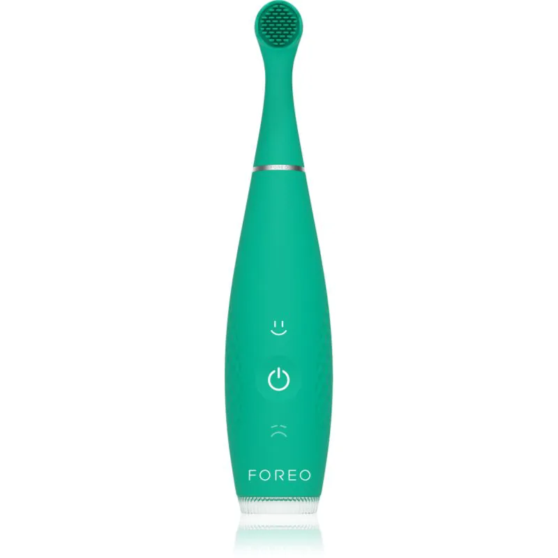 FOREO ISSA™ 4 Baby ηλεκτρική οδοντόβουρτσα για παιδιά από τη γέννηση έως 3 ετών Kiwi Green 1 τμχ