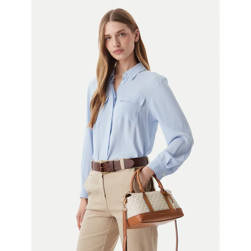 Τσάντα MICHAEL Michael Kors Andie 30S6G3PS1B Εκρού