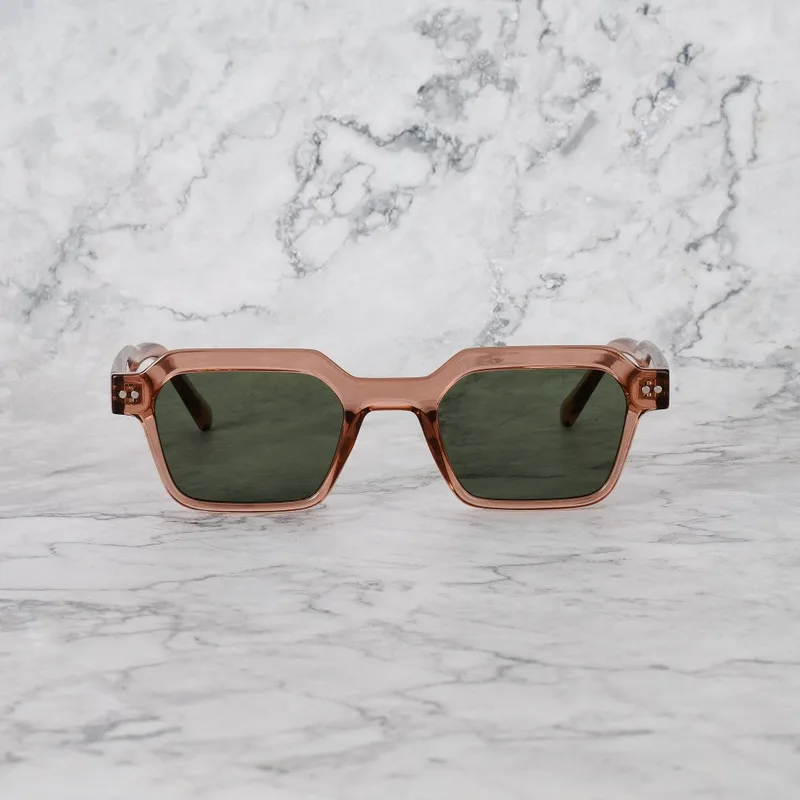 ELLIOT 12EP4 - ELLIOT - CHAMPAGNE - GREEN Sunglasses | Champagne | Green Shades | Explicit Poets Sunglasses