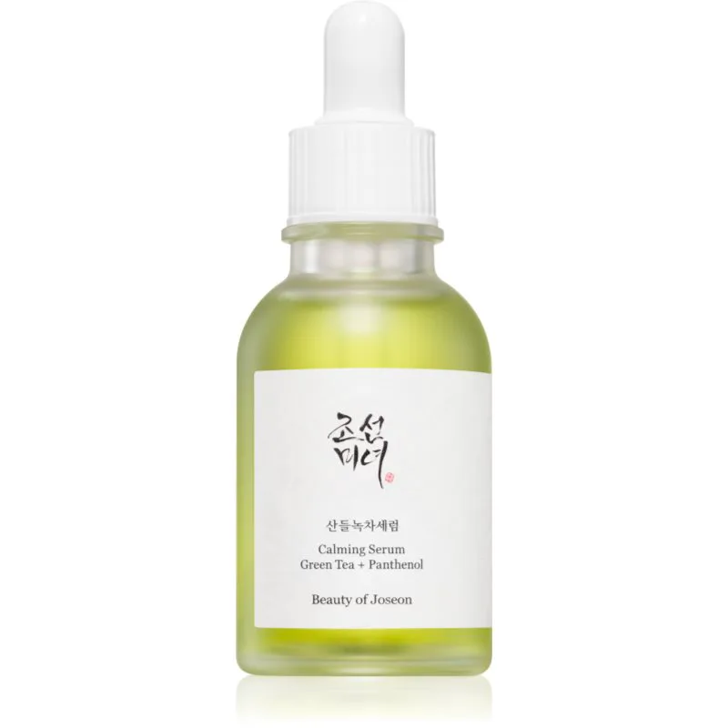 Beauty of Joseon Calming Serum Green Tea + Panthenol ορός για να καταπραύνει και να ενισχύσει το ευαίσθητο δέρμα 60 ml