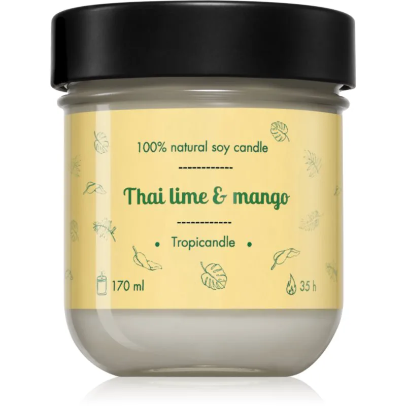 Tropicandle Thai Lime & Mango αρωματικό κερί 170 ml