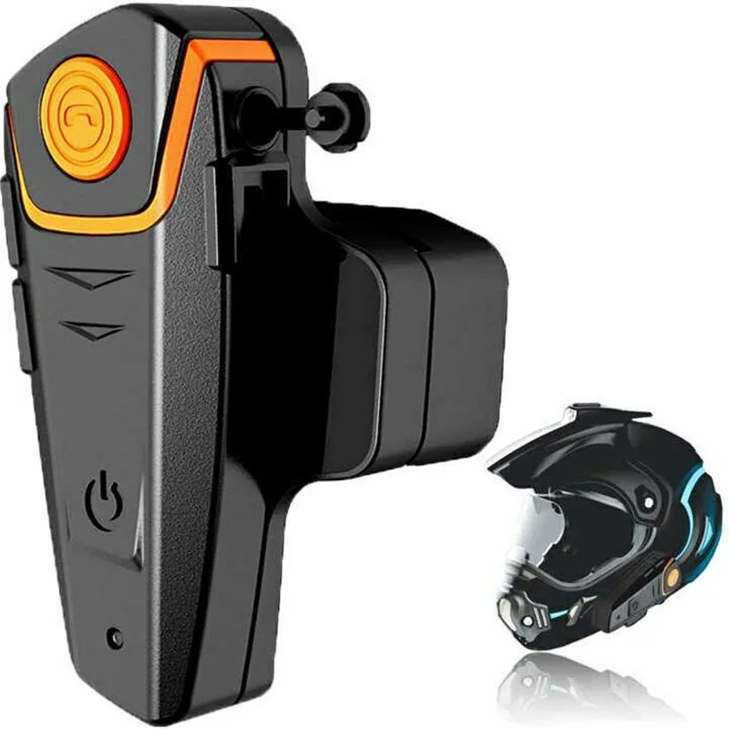 Ενδοεπικοινωνία Μονή για Κράνος Μηχανής με Bluetooth