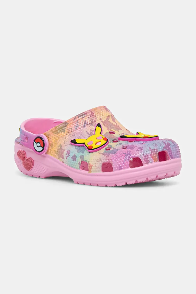 Παιδικές παντόφλες Crocs CROCS CLASSIC PIKACHU PINK CLOG