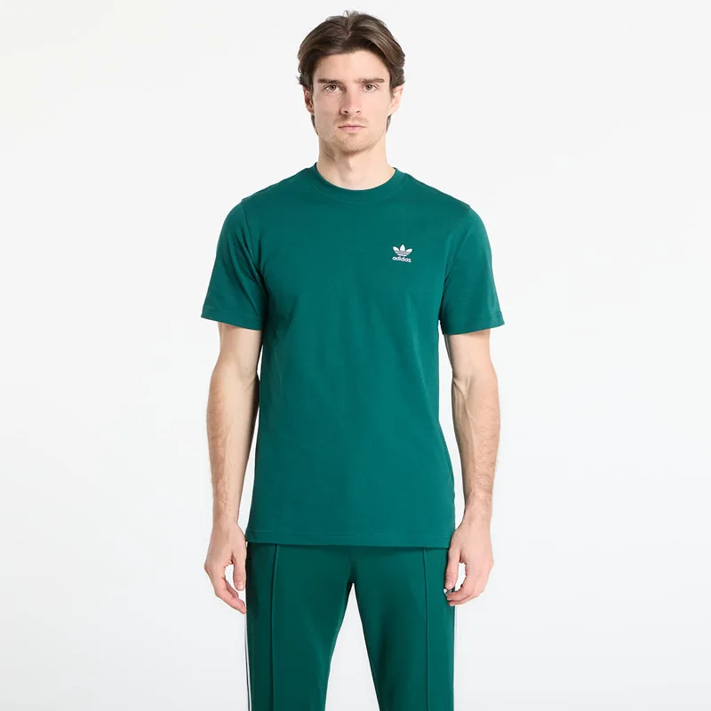 T-shirt adidas Trefoil Essentials Tee Collegiate Green L