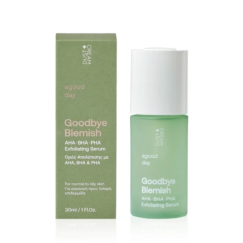 ΟΡΟΣ ΑΠΟΛΕΠΙΣΗΣ ΓΙΑ ΛΕΙΑΝΣΗ ΑΤΕΛΕΙΩΝ A GOOD DAY GOODBYE BLEMISH ΜΕ AHA BHA & PHA 30ML