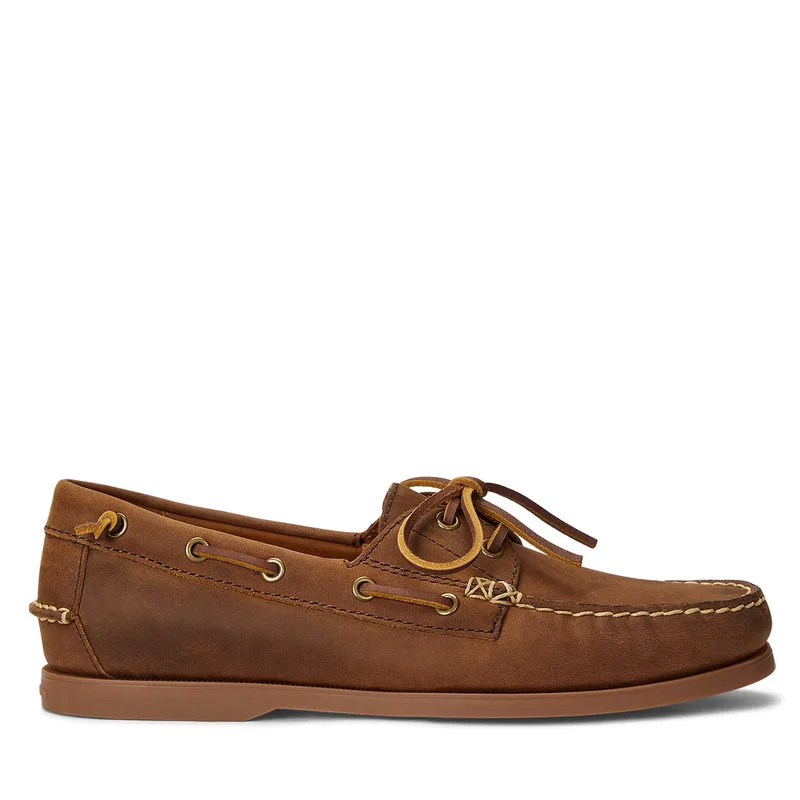 Μοκασίνια Polo Ralph Lauren 803932219002 Καφέ