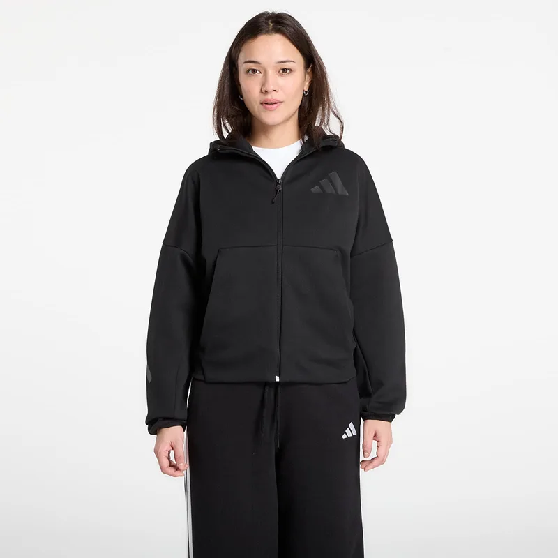 Φούτερ adidas Z.N.E. Full-Zip Hoodie Black M