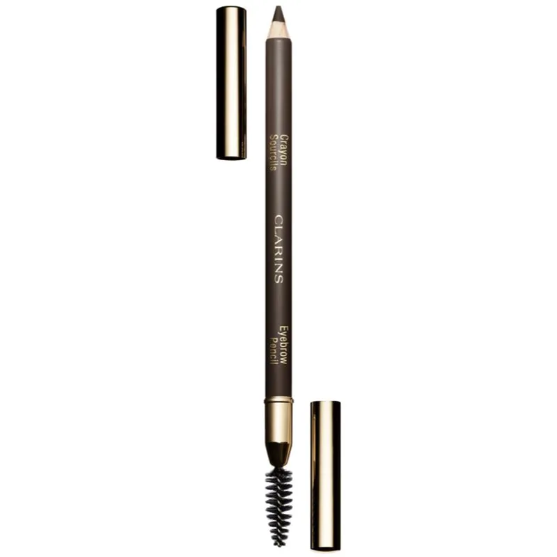 Clarins Eyebrow Pencil μακράς διαρκείας μολύβι για τα φρύδια απόχρωση 02 Light Brown 1.1 γρ