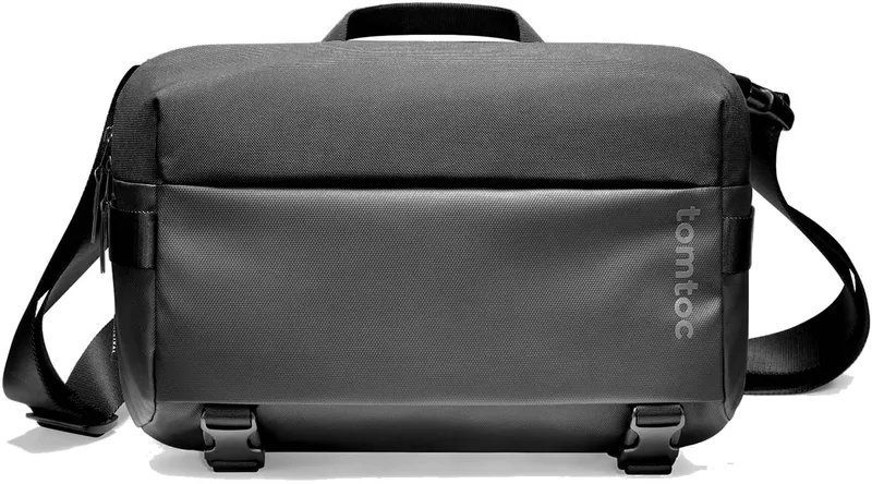 Tomtoc Explorer-T21 Sling Bag L - Τσάντα Ώμου / Χειρός για Μεταφορά Laptop έως 14" & Tablet έως 12.9" - 10L - Black (T21L1D1)