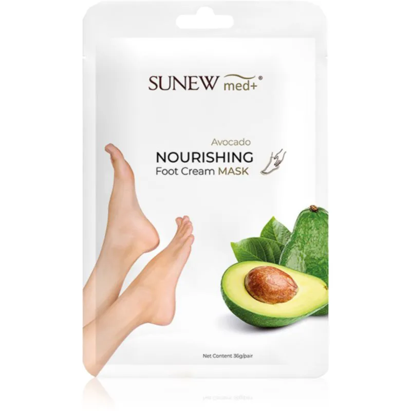 SUNEWMED+ Moisturising Foot Mask with Avocado Oil ενυδατικές κάλτσες για τα πέλματα 1 ζευγάρι