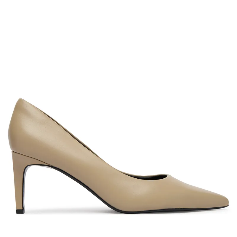 Γόβες Calvin Klein Ess Stiletto 70 HW0HW02607 Μπεζ