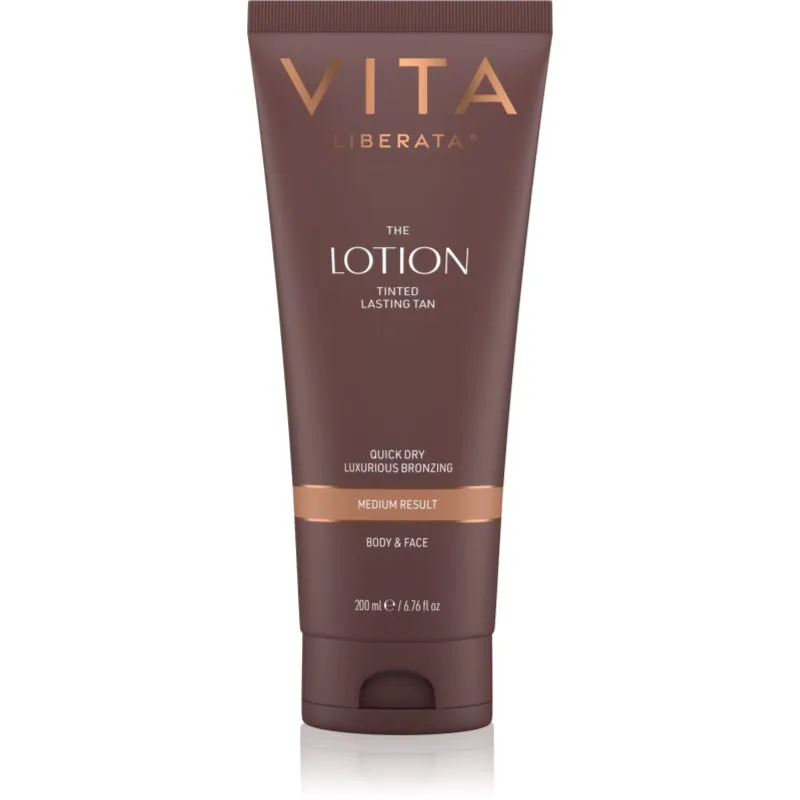 Vita Liberata Tinted Tanning Lotion γαλάκτωμα μαυρίσματος για το σώμα απόχρωση Medium 200 ml