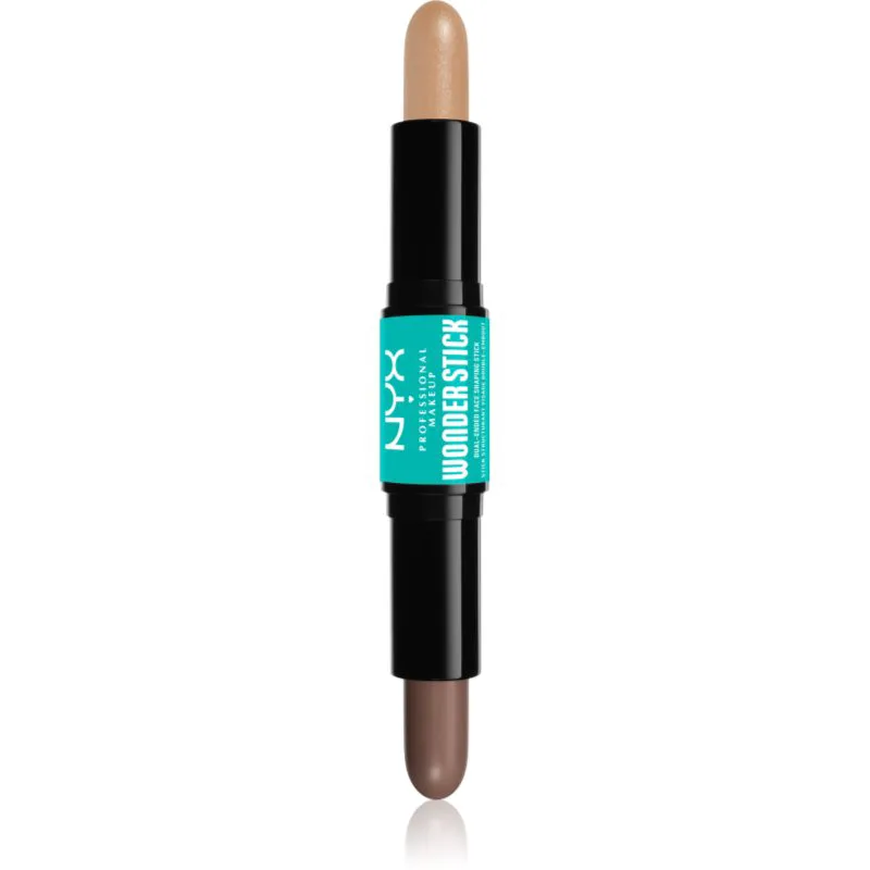 NYX Professional Makeup Wonder Stick Dual Face Lift διπλής όψης στικ για περιγράμματα απόχρωση 01 Fair 2x4 γρ