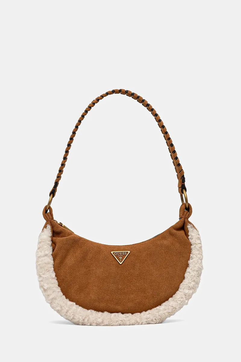 Τσάντα σουέτ Guess AMITA