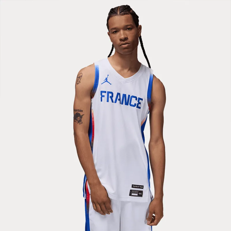Jordan Εθνική Γαλλίας Μπασκετική Φανέλα (9000177796_75964)