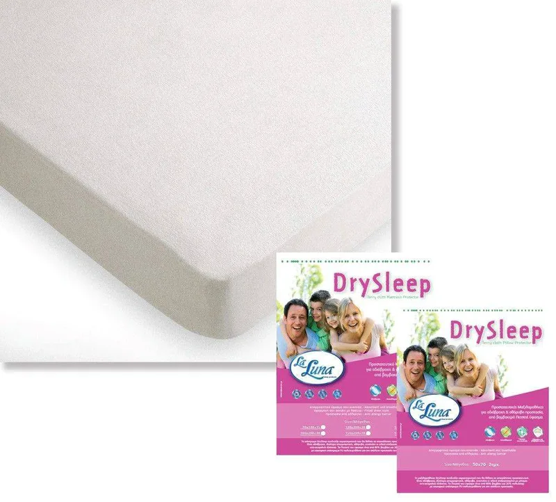 ΕΠΙΣΤΡΩΜΑ ΜΟΝΟ LA LUNA DRYSLEEP ΑΔΙΑΒΡΟΧΟ ΠΕΤΣΕΤΕ (100X200+30CM)