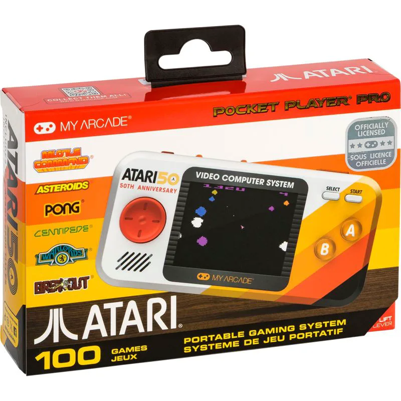 dreamGear My Arcade Pocket Player Pro Atari (100 in 1)
