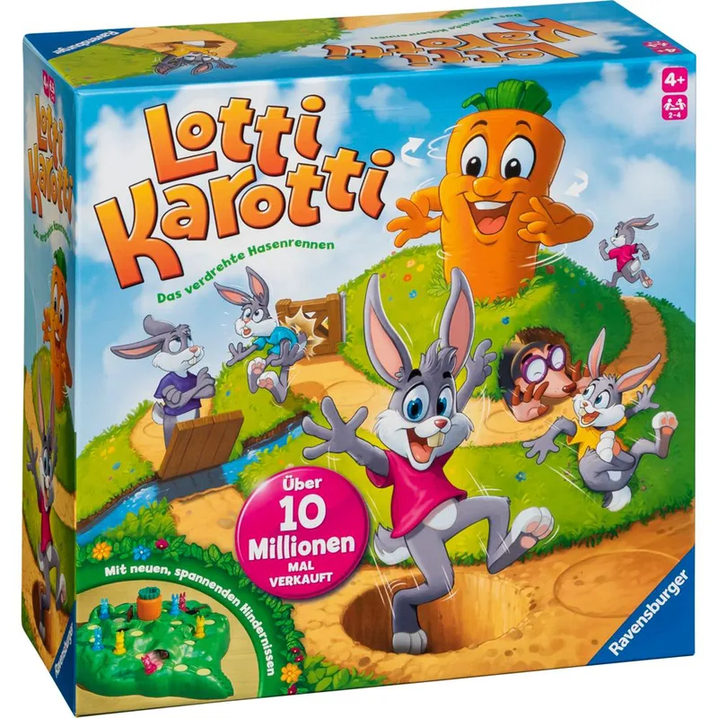 Ravensburger Lotti Karotti: Ο Στριφνός Αγώνας Κουνελιών