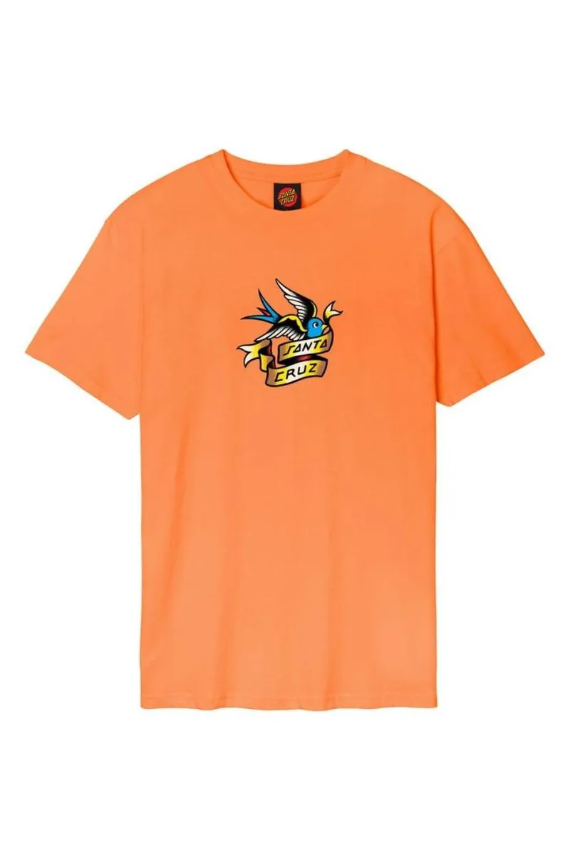 SANTA CRUZ T-Shirts Sommer Sparrow Front T-Shirt - Πορτοκαλί -SCA-TEE-11464-UNKNOWN