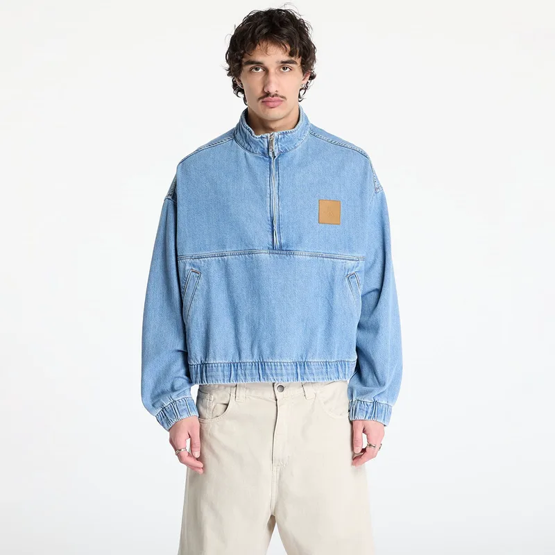 Μπουφάν Calvin Klein Jeans Pop Over Denim Jacket Denim L