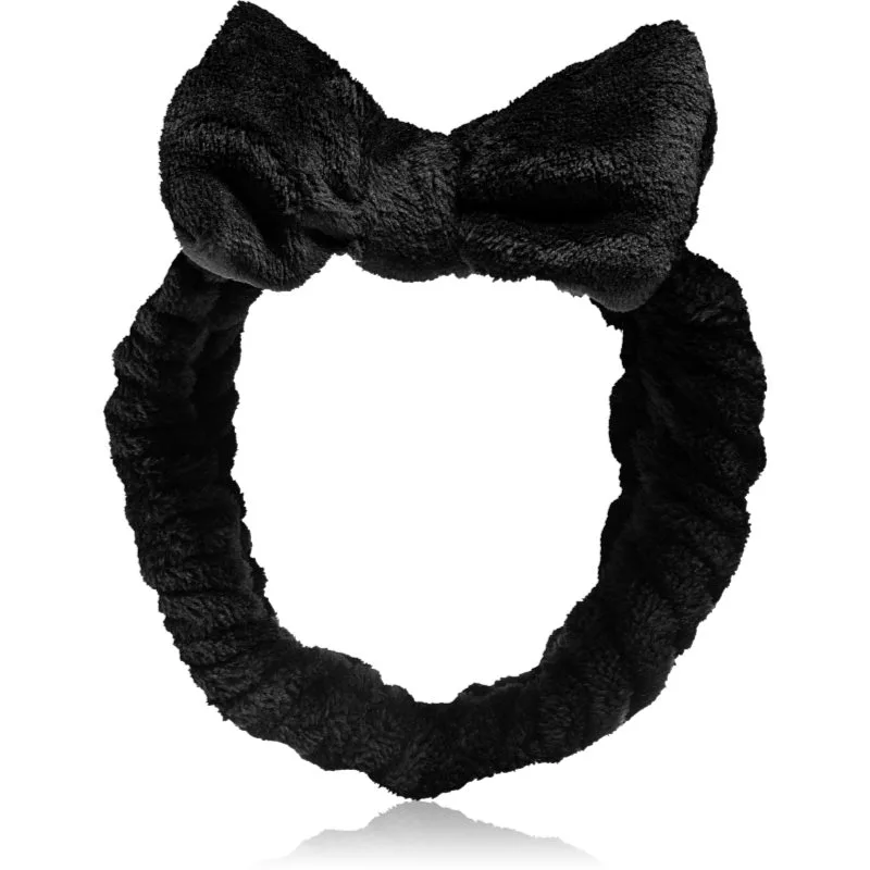 BrushArt Accessories Skincare headband κορδέλα μαλλιών Black 1 τμχ