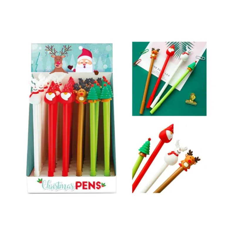 Στυλό Total XMAS BN1096 Christmas Plastic Pens ( Τυχαία επλογή)